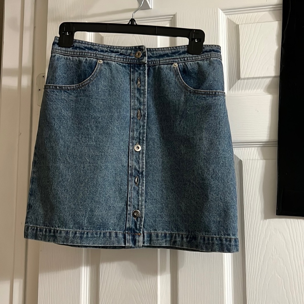 Denim skirt